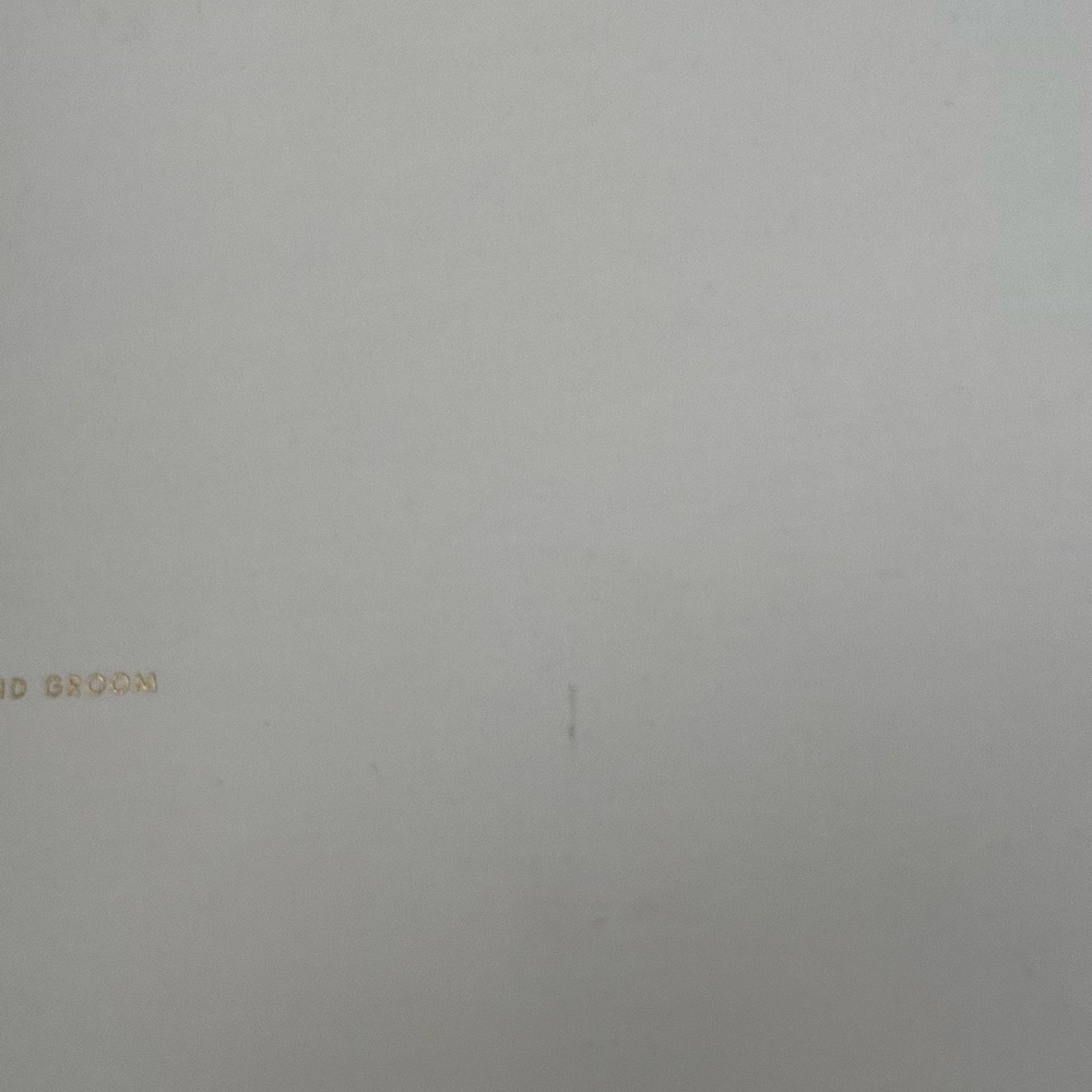Kate Spade wedding guest book - Picture 7 of 8